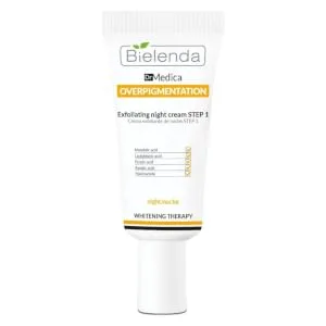 Bielenda Dr Medica Overpigmentation Step 1 Night Peeling Cream visibly leads to improving skin condition 30 ml - product information 2