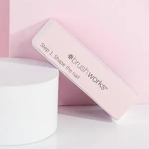 Brushworks Nail Buffing Block Pastel - nails