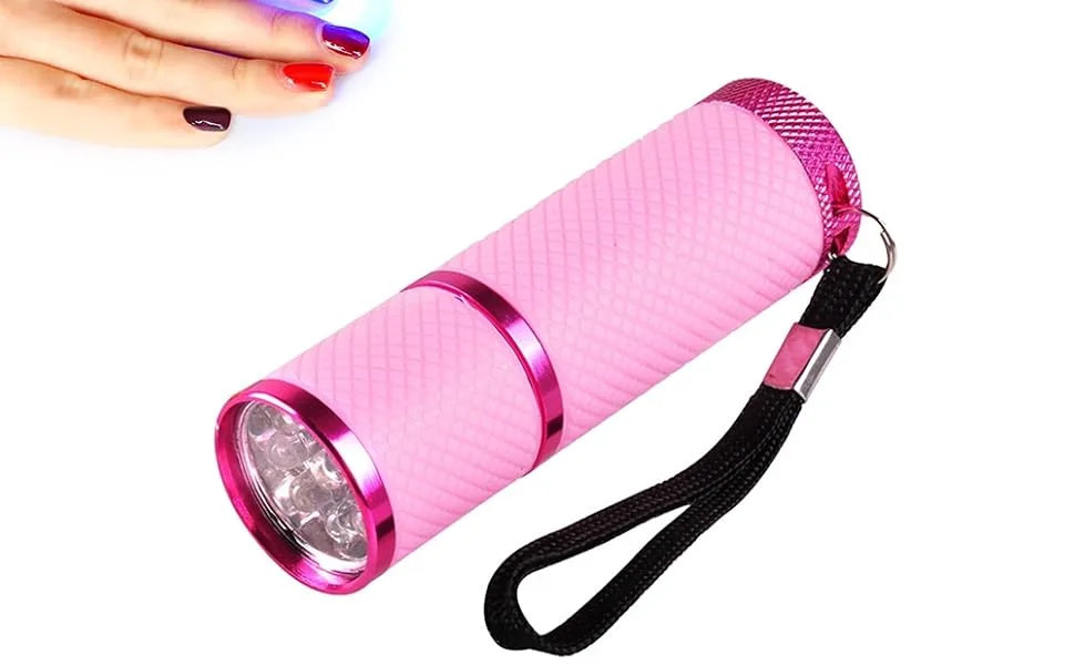 Glamza White Professional Mini Portable Travel Nail Cure LED Light Lamp Fast Gel Nail Dryer - product information 4