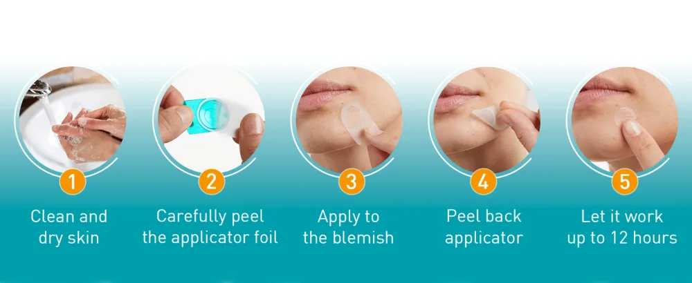 Compeed - Anti-Spots* Conceal & Go Patch - Cleanse Conceal and Protect Hydrocolloid Spots patches* Pimple patches - Ideal for discreet day use For single spots* - 15 Patches - How to use compeed pimple patches