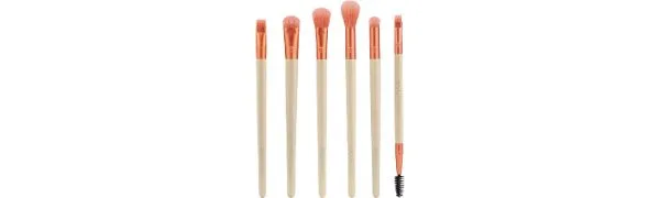 EcoTools Elements Limited Edition Fiery Eye Professional Eye Makeup Brush Set 6 Piece Set Orange - product information 1