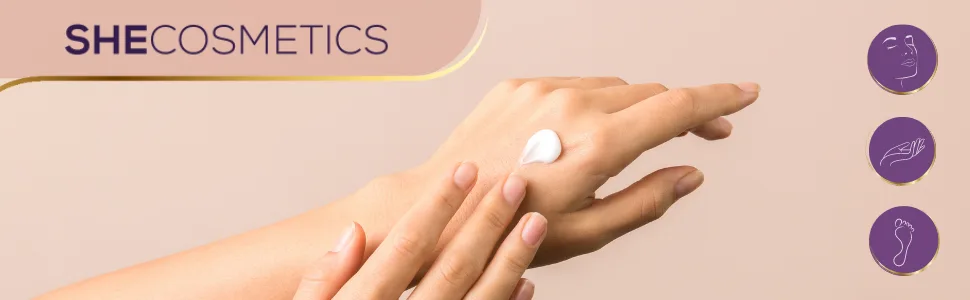 SHEHAND Intensive moisturizing cream for hands nails and cuticles with shea butter 200 ml - product information 1
