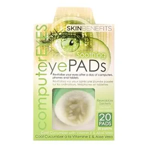 Computer Eyes - Cool Aqua Eye Pads - skin benefits soothing eye pads