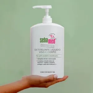 Sebamed Liquid Cleanser for Face and Body for Sensitive and Intolerant Skin pH 5.5 1000ml - 1000 ml