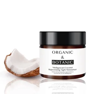 Organic & Botanic Madagascan Coconut Rejuvenating Night Moisturiser 76 Gram - dsadd
