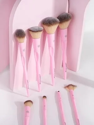 Brushworks Ultimate Makeup Brush Set One Size Pink - pink HD