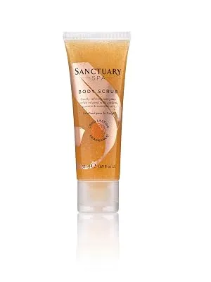 Sanctuary Spa Body Scrub with Natural Pumice and Essential Oils Vegan and Cruelty Free 50ml - body scrub
