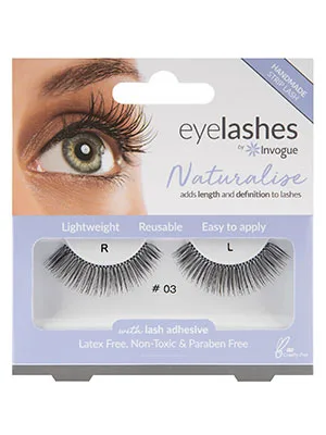 Invogue Naturalise False Eyelashes #3 - Invogue Naturalise False Eyelashes #3