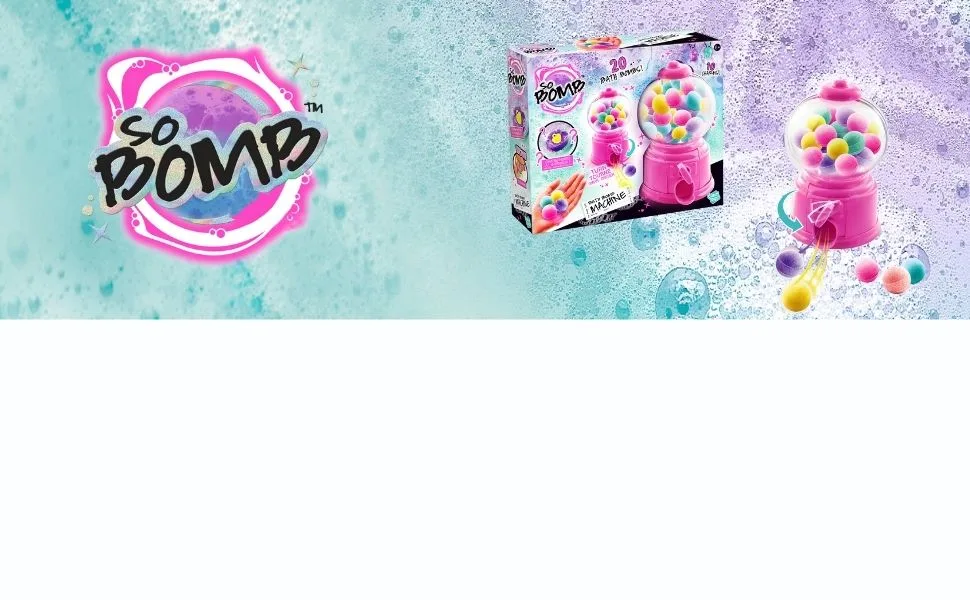 Bath Bomb Dispenser - Collectable Charms - Scented Bath Bombs - Cute Storage - Make Friendship Bracelets - 6+ - So Bomb Pink - So Bomb, Bath Bomb Dispenser