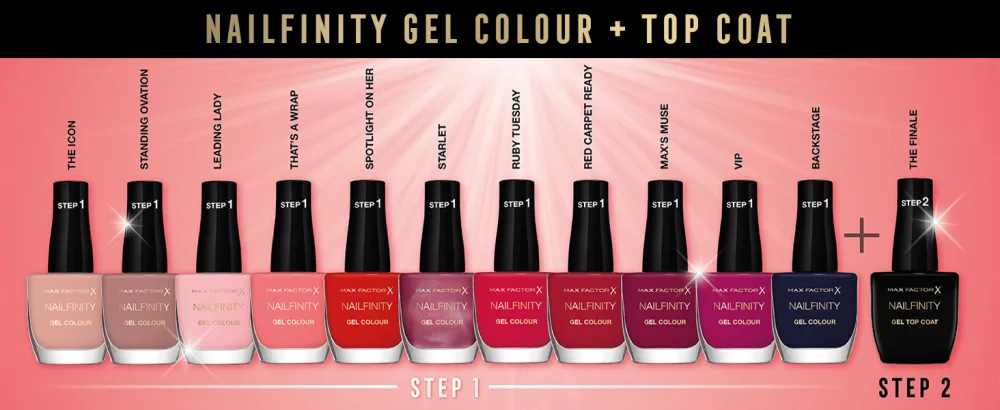 Max Factor Nailfinity Nail Polish 705 Award Night - nailfinity