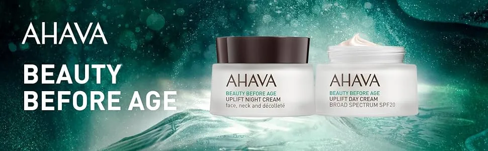 AHAVA Uplift Night Cream for Face/Neck and Decollete - product information 1