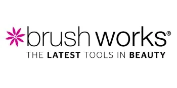 Brushworks Exclusive Makeup Brush Set in Nude - Brushworks Logo