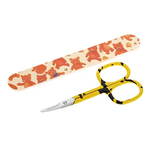 Tweezerman Baby Nail Scissors with File - Tweezerman Baby Nail Scissors