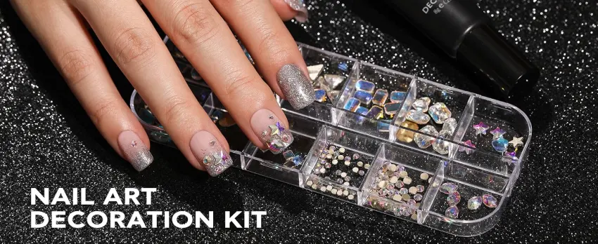 Bluesky Nail Art Decoration Kit Tools for Nail Art Nail Gems Nail Art - decor kit