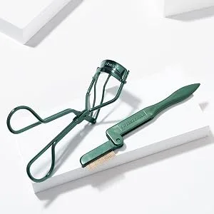 Tweezerman Enchanted Garden Lash Gift Set - Makeup Eyelash Tool for All Eye Shapes - mini tweezers