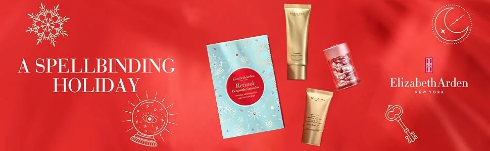 Elizabeth Arden NIGHTLY PERFORMANCE Retinol Ceramide Capsules 30-piece Gift Set skincare gifting for women - ceramide, capsules, gifts, gift sets, skincare, retinol, holiday, christmas