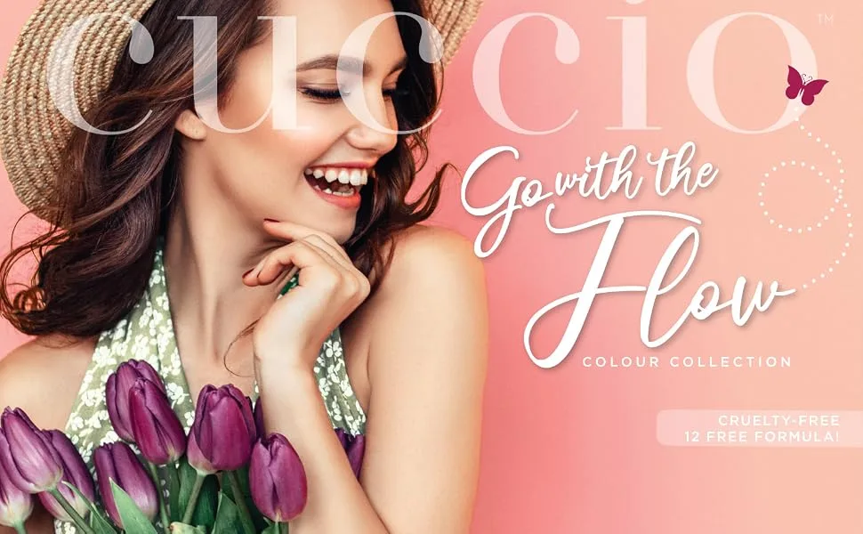 Cuccio Attention Seeker Nail Colour Dip System Dipping Powder Kit - Go with the flow