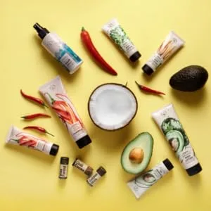 Organic Hand Soap Beach Vibes Spirulina Orange - Contents