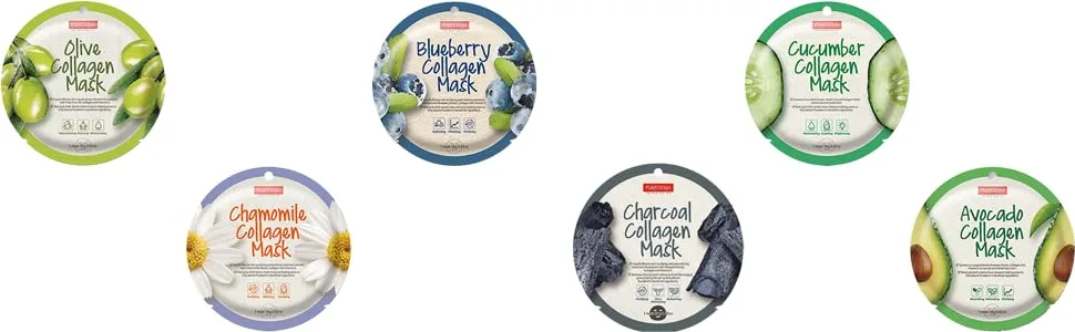 Purederm - Charcoal Collagen Mask - purederm circle mask collection collagen