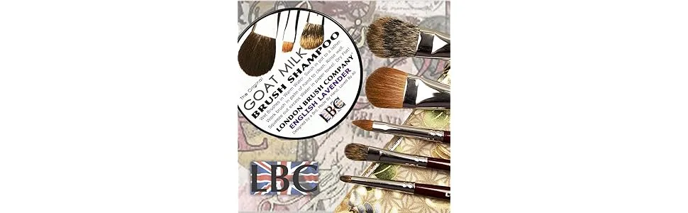 LONDON BRUSH COMPANY Bolt-On Make-up Brush Set - product information 3