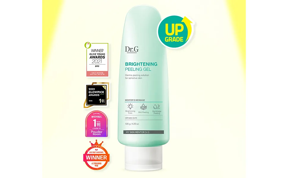 Brightening Peeling Gel (120g 4.23 oz.) Derma peeling solution for Sensitive Skin for Dr.G - Peeling Gel