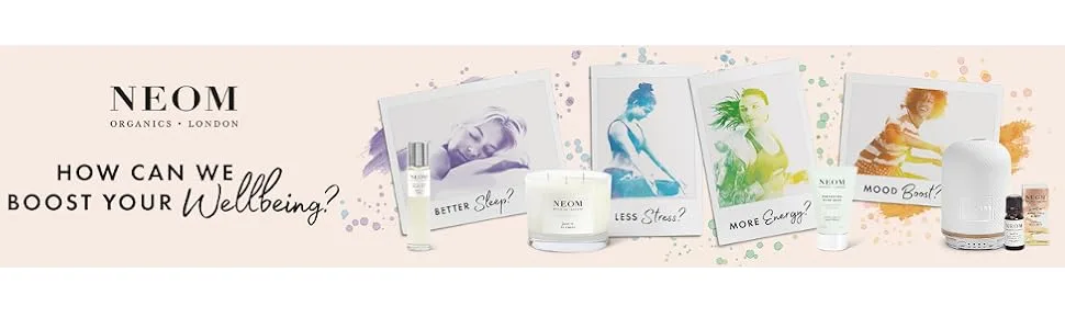 Neom Organics London Calming Hand Balm 30 ml - neom header image showing wellbeing ranges