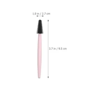 Beatifufu 1set Eyelash Brush Eyebrow Brush Eye Shadow Applicator Mascara Lash Lengthening Mascara Eyeshadow Kit Para Pesta as Eyebrow Grooming Brush Plastic Abs - product information 3