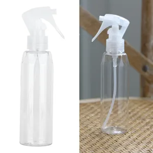 TYCIONG Clear Plastic Spray Bottle 200ml Refillable Reusable Empty Spray Liquid Container for Travel - 3117210122811-2