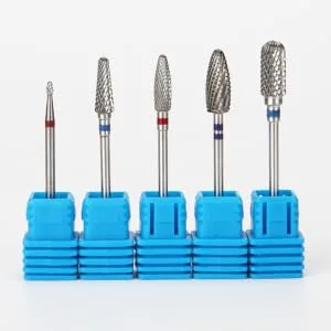 HAPINARY Nail Art Tools Nail Art Supplies Nail Grinding Head Nail Art Accessories Tungsten Steel Tool Nail File Drill Bit Tools medium As Shown - product information 1