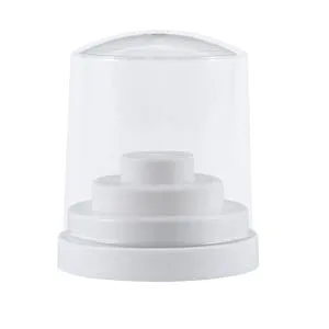 SKISUNO Nail Bit Holder 1pc 48 Nail Bit Organizer Nail Grinding Head Nail Bit Stand Teeth Gems Kit Manicure Drill Bits Holder Nail Drill Bit Organizer Display White Multicolor Bracket Box Size 1 White - product information 1