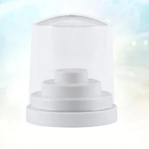 SKISUNO Nail Bit Holder 1pc 48 Nail Bit Organizer Nail Grinding Head Nail Bit Stand Teeth Gems Kit Manicure Drill Bits Holder Nail Drill Bit Organizer Display White Multicolor Bracket Box Size 1 White - product information 4