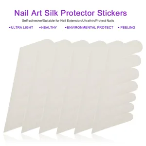 Nail Protector Stickers Adhesive Silk Nail Wrap Reinforce UV Gel Nail Tool - product information 6