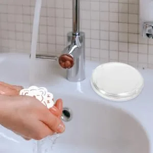 HAPINARY 1 Box Sheets Soap Flakes Travel Soap Slices Small Soap Slice Portable Soap Slices Hand Washing Soap Slices Pp White - product information 1