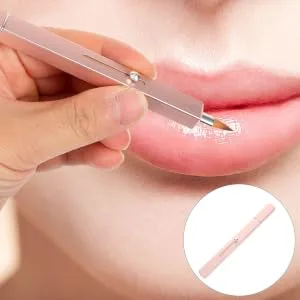POPETPOP Lip Gloss Brush Lipstick Applicator Double-end Concealer Brush Makeup Brush Women Makeup Tool - product information 3