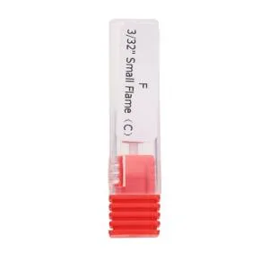 Nail Drill Bits Ceramic Manicure Drill Bits Ceramic Burr Podiatry Thick Nails Grinding Head for Manicure Pedicure Cuticle Gel Nail Polishing Red(Rocket Head F) - Nail Drill Bits