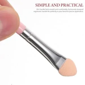 iplusmile Makeup Brush Liquid Eye Shadow Eye Shadow Applicator Makeup Eyebrow Sponge Tip Applicator Blending Brush Face Makeup Face Sponge Eyeshadow Cosmetics - product information 2