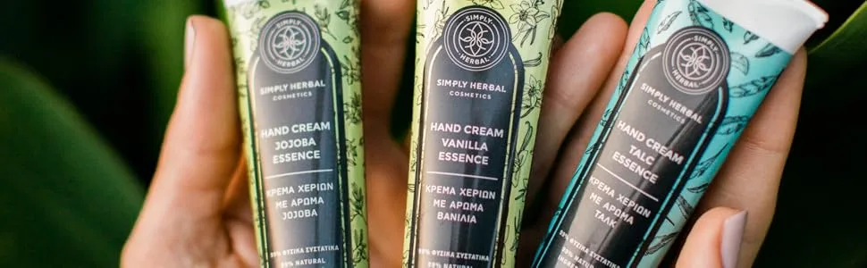 Simply Herbal Moisturizing Hand Cream with Vanilla Scent (30ml) - Simply Herbal