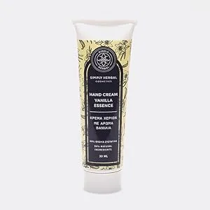 Simply Herbal Moisturizing Hand Cream with Vanilla Scent (30ml) - Simply Herbal