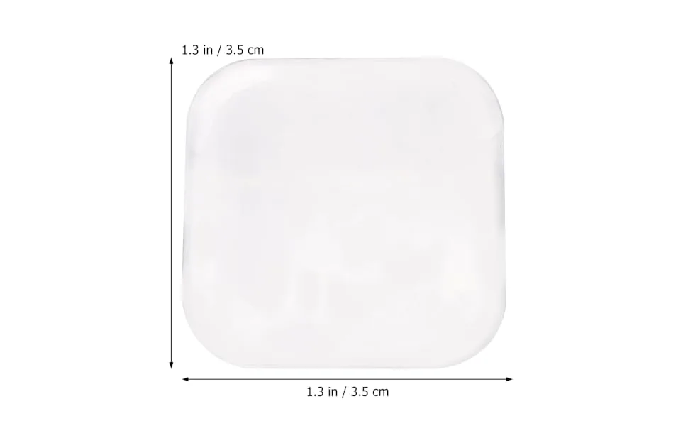 HAPINARY Reusable Eyelash Pad Adhesive Rubber Clip Lash Pad Pallet - product information 1