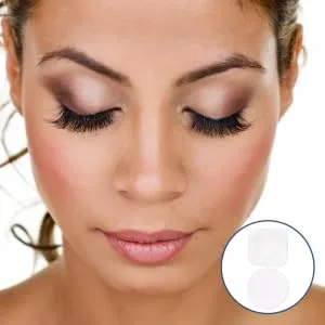 HAPINARY Reusable Eyelash Pad Adhesive Rubber Clip Lash Pad Pallet - product information 4