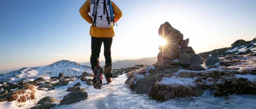 Kahtoola MICROspikes Footwear Traction for Winter Trail Hiking & Ice Mountaineering Red Large - kahtool