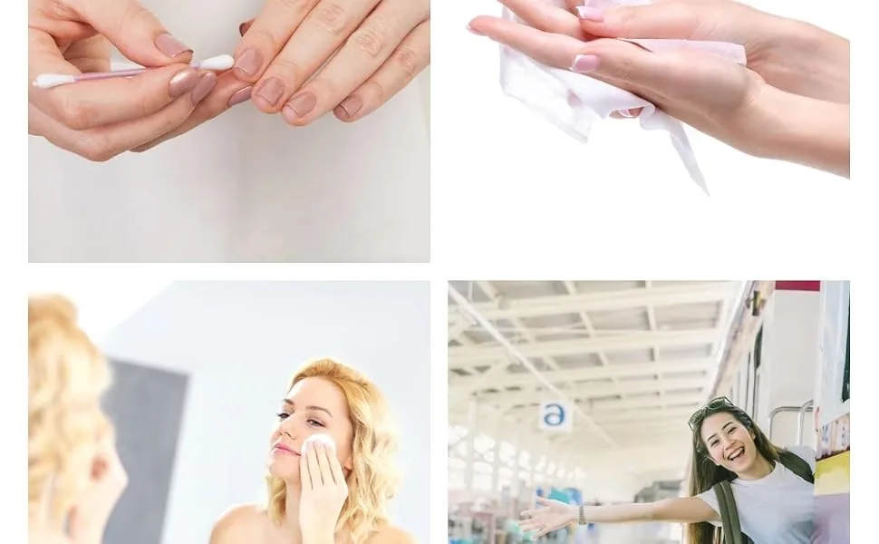 Nail Dispenser Bottle Cleaner Pump Empty Plastic Bottle for Nail Polish Remover Liquid 60 ml Transparent Bottle (White) - Nail Dispenser Bottle