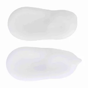 TYCIONG 1 Pair Silicone Socks Foot Protector Anti Tear Protection Foot Care Tool Prevention Socks (M) White M - JM12848-05-2