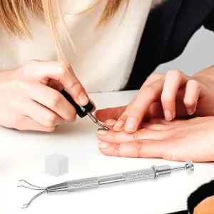 PLAFOPE 1 Set Nail Art Scratch Pen Set Nail Art Tools Manicure Tools Sponge Nail Art Pick up Tool Manicure Nail Art Tool Stainless Steel - product information 4