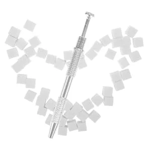 PLAFOPE 1 Set Nail Art Scratch Pen Set Nail Art Tools Manicure Tools Sponge Nail Art Pick up Tool Manicure Nail Art Tool Stainless Steel - product information 6