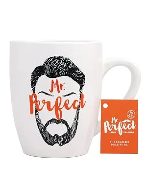 Mr Perfect & Friends Mr Smooth Soap Black Pepper and Ginger 200g - ceramic mug