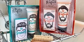 Mr Perfect & Friends Mr Smooth Soap Black Pepper and Ginger 200g - mr perfect gift set
