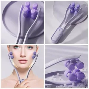 HONMEET Facial Handheld Face Roller Womens Face Roller Face Rollers Roller Facial Massaging Roller Beauty Roller Face Roller for Skin Care Tool Facial Skin Tool - product information 2