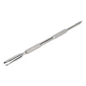 Dual Head Cuticle Pusher Stainless Steel Cuticle Pusher Nail Pedicure Tool for Dead Skin Callus Removal - product information 3