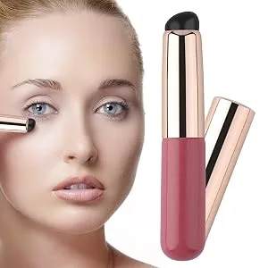 Silicone Lip Brush - 2 Silicone Lip Applicators Lip Brush for Lipstick Multi-purpose Silicone Brush for Lip Balm Lip Gloss Lip Stick and Concealer - Safe